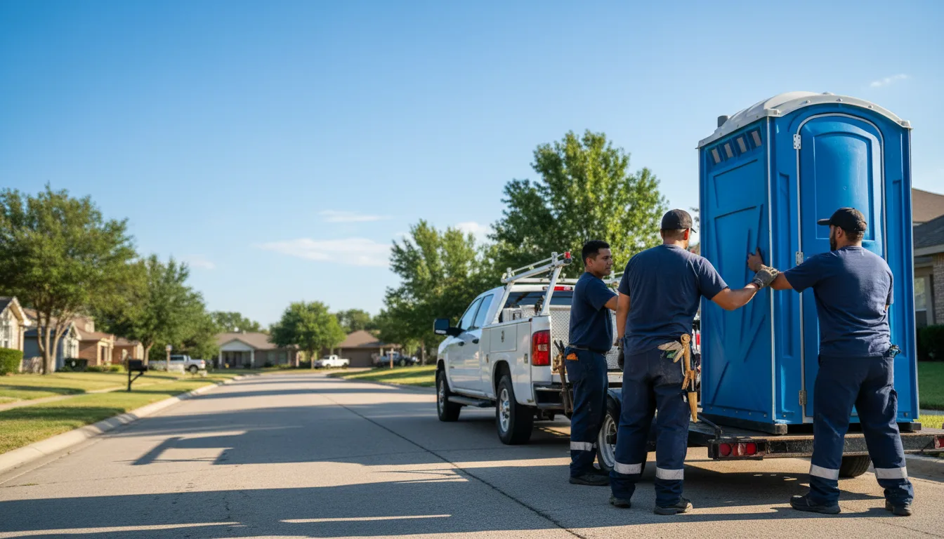 Portable Toilet Rental in Dunfermline, IL near me